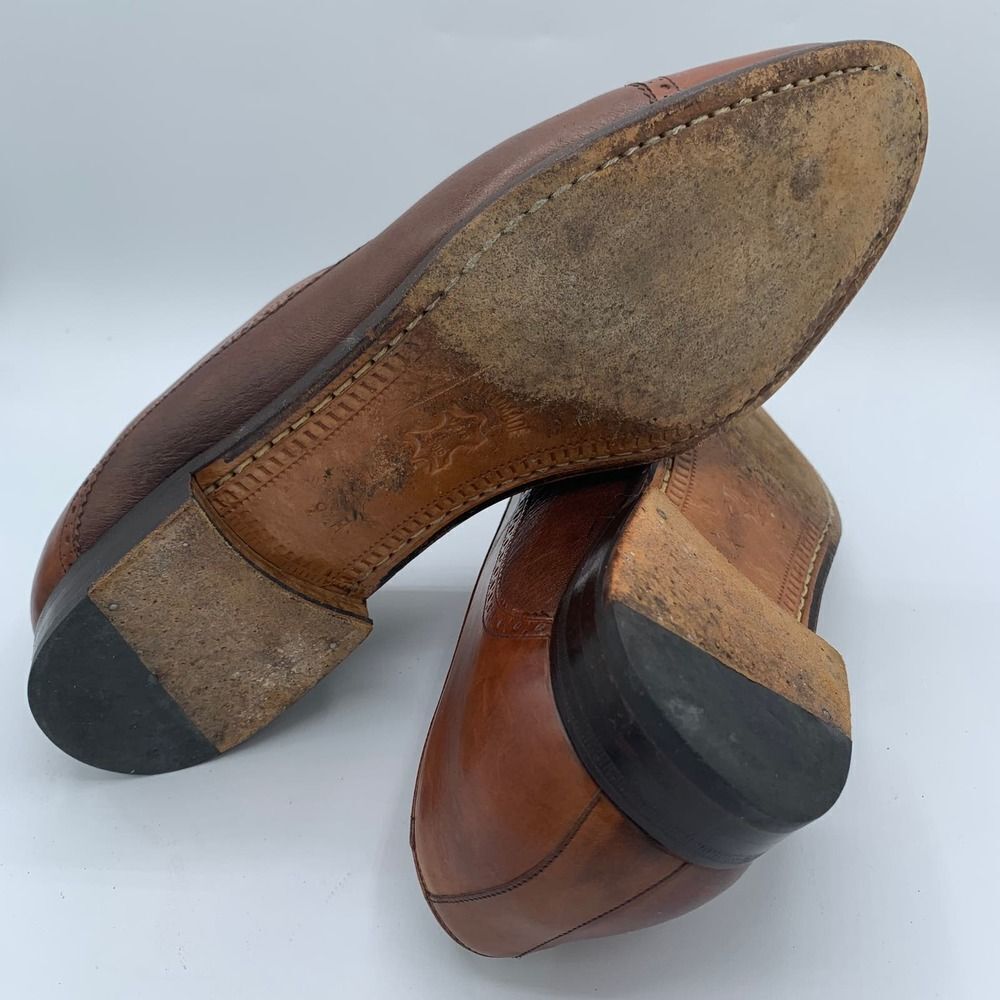 Mezlan Men’s Barcelona Tassle Loafer Dress Shoes size 9 Brown - Picture 7 of 7